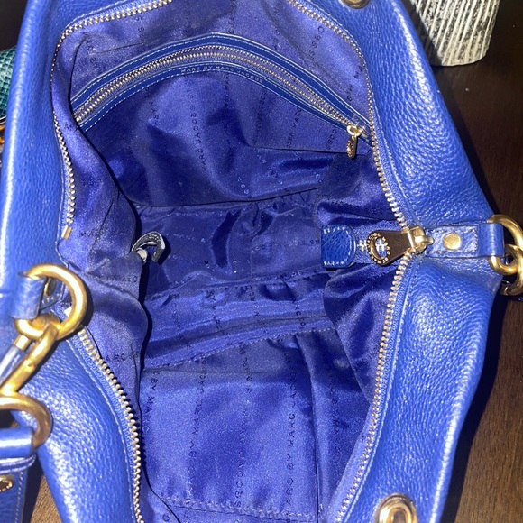 ❤️SOLD❤️ Marc by Marc jacobs Blue pebbled leather hobo style handbag Crossbody - Picture 5 of 12
